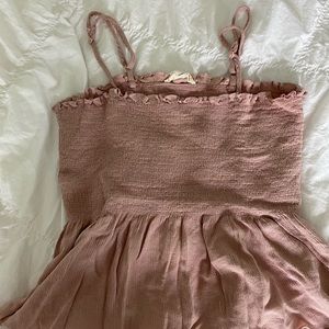 Pink Pacsun Ruffle tank top